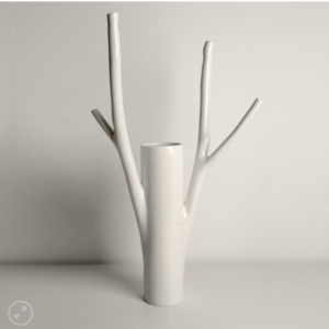 Roos vase 2 branches